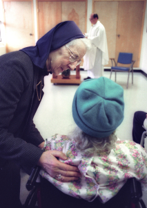 Sister Helena Fox photographed on January, 31, 1997.