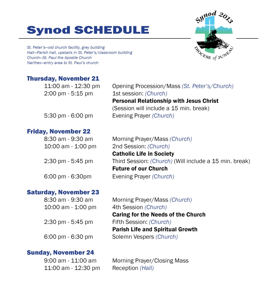Schedule bulletins