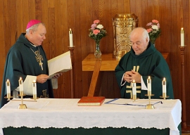 Bishop Burns Prayer for Fr. Jim