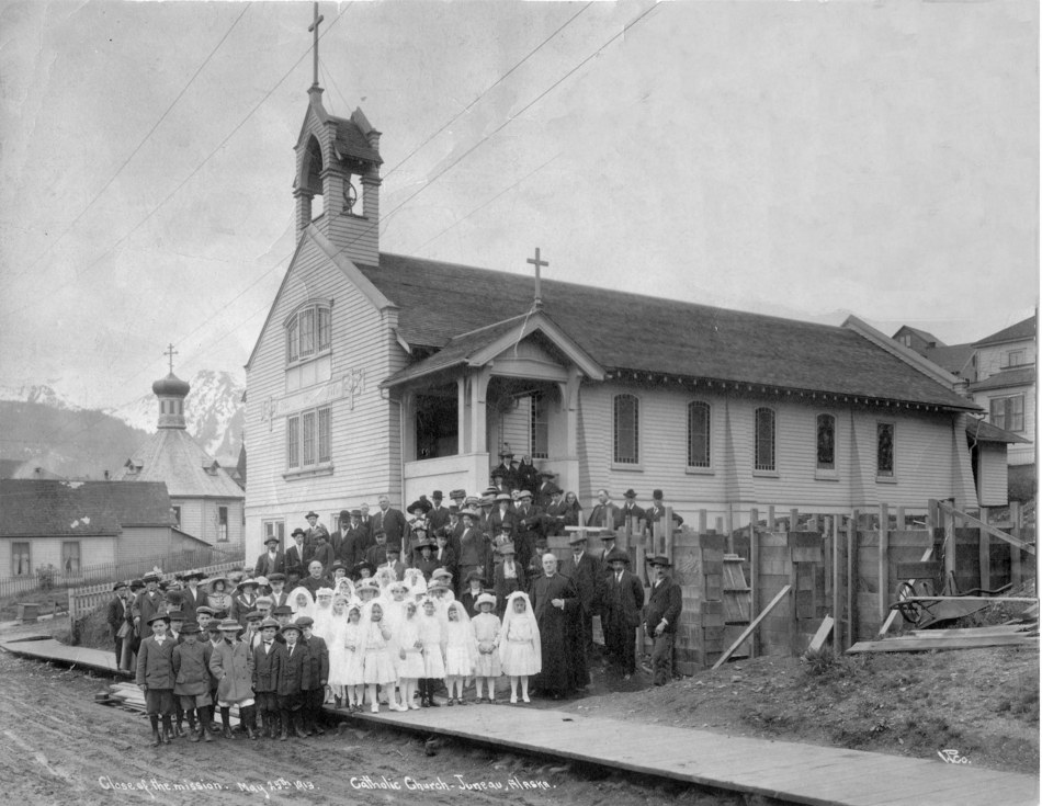 Cathedral of the Nativity of the Blessed Virgin Mary in Juneau, Alaska. 1913. 