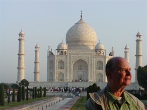 Fr. Peter Gorges in India.