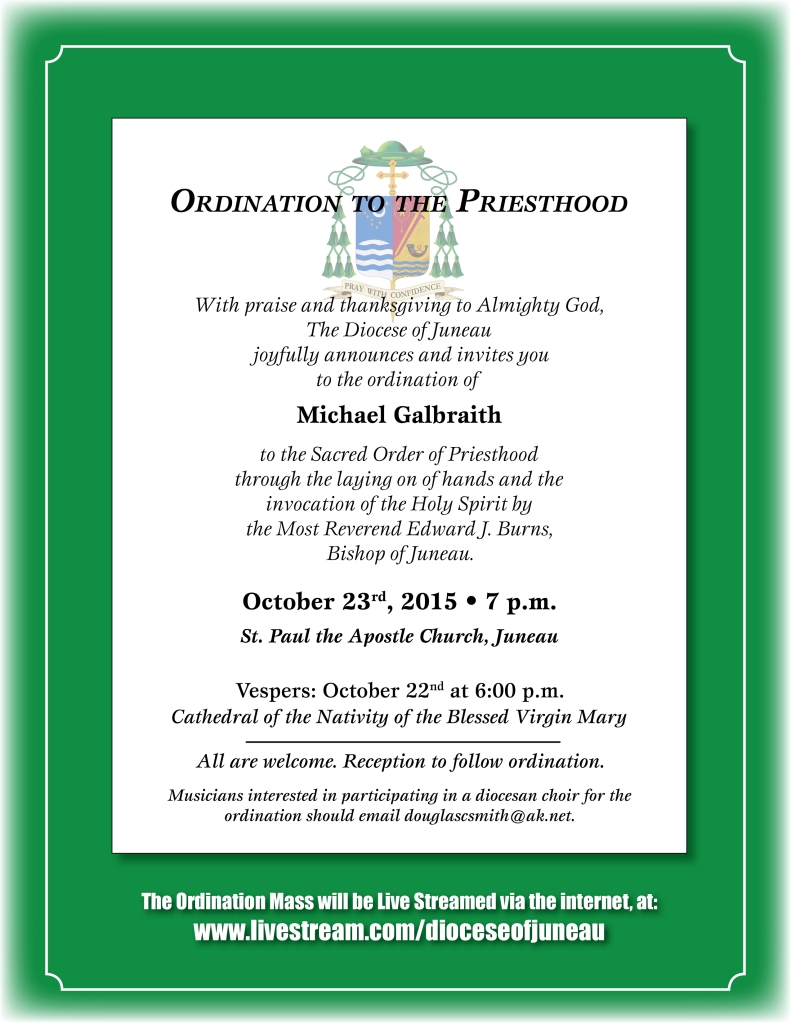 ordination poster