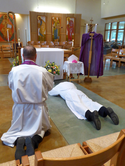 Bishop sorrow ceremony